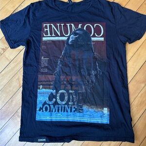 Navy Graphic Tee - Commune Brand